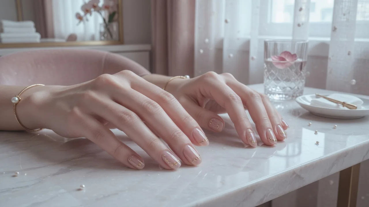 Luxury manicure at JD Nail & Spa