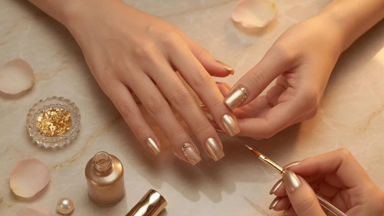 JD Nail & Spa luxury manicure services