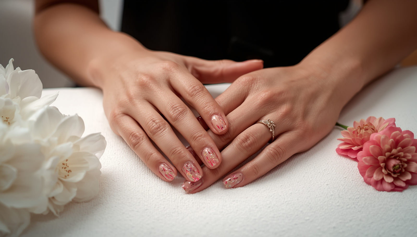 Manicure at JD Nail & Spa